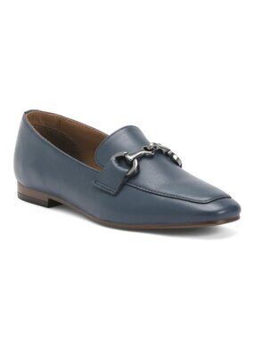 PARROTTO Made In Italy Leather Horsebit Loafers